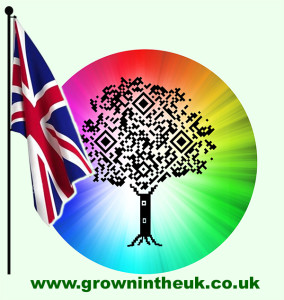 Grown in the UK Flags 1EB